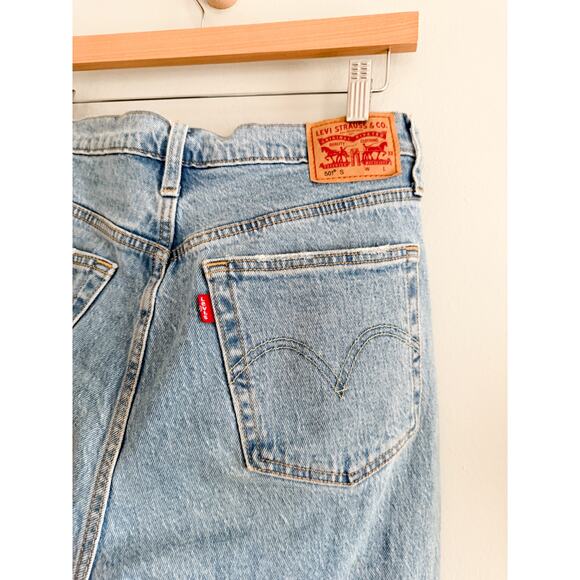 Levi’s | Women’s 501 Skinny Button Fly High Waisted Jeans | Tango Talks | Sz 27 - Picture 7 of 9